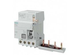 5SM2343-0 Siemens Bloque diferencial, 4 polos, tipo AC, In: 40 A, 30 mA, Un AC: 400 V, para 5SL4