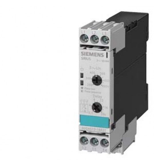 3UG4513-1BR20 Siemens Analoges berwachungsrelais, Phasenausfall und -Folge Asymmetrie 20% fest