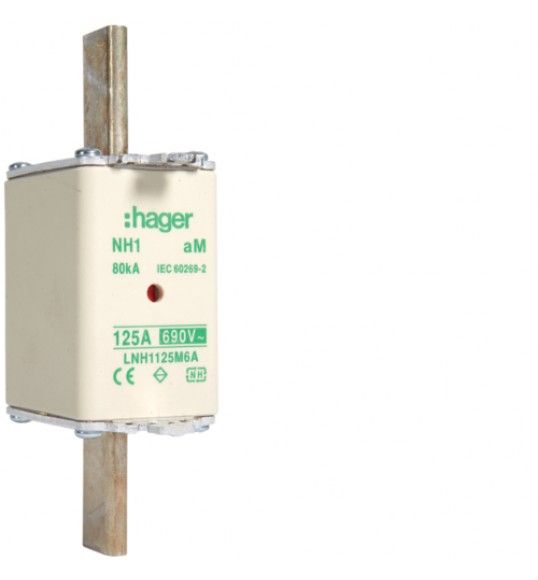 LNH1125M6A Hager Fusible NH1 690V aM 125A indic. combin?