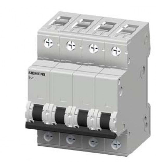 5SY6616-7 Siemens Interruttore magnetotermico 400V 6kA, a 3+N poli C, 16A, P=70mm