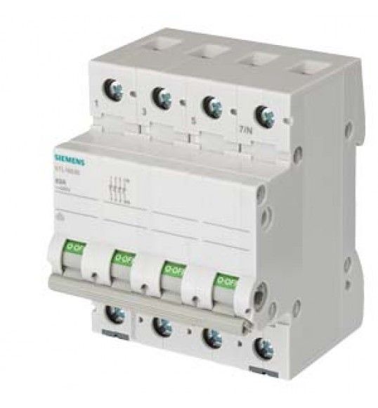 5TL1663-0 Siemens Desconectador 63A, 3 polos + N