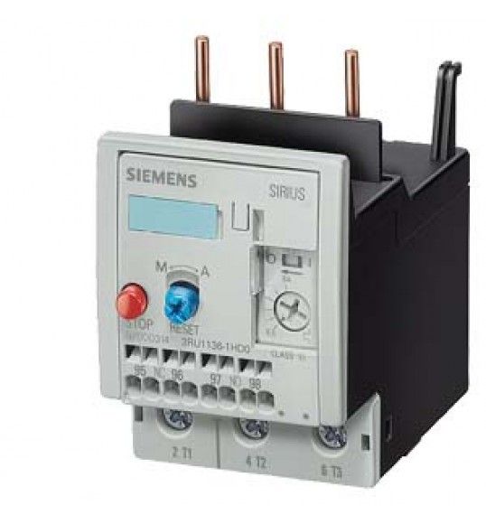 3RU1136-4ED0 Siemens Rel de sobrecarga, 22-32 A, proteccin de motores, S2, clase 10, montaje en ..