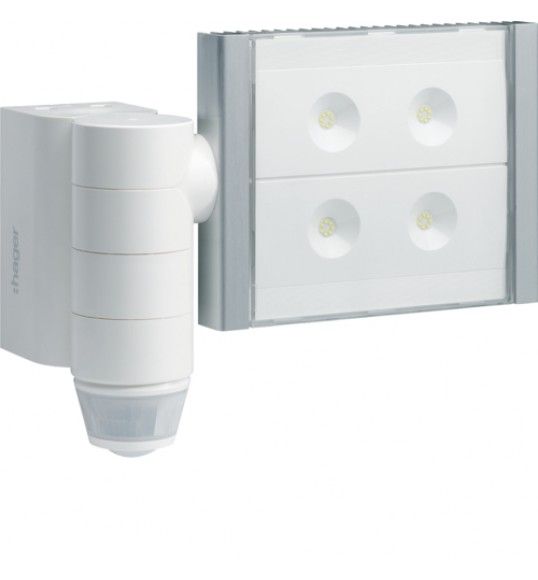 TRE600 Hager Proj LED dt. IR 220-360 Blanc radio QL