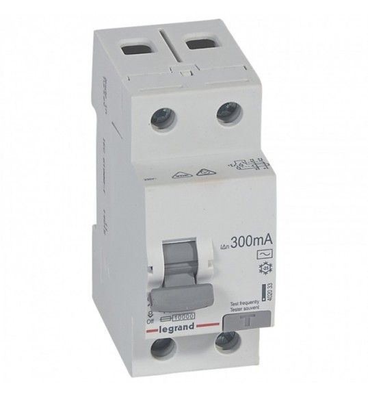 402033 Interruptor diferencial RX3 2P 40A 300 MA AC