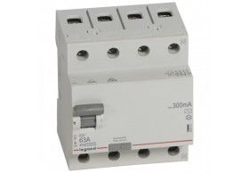 402072 Residual Current Circuit Breaker RX3 63A 4P 300MA AC