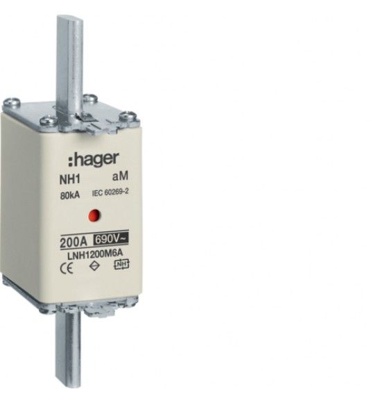 LNH1200M6A Hager Fusible NH1 690V aM 200A indic. combin?