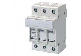 3NW7132 Siemens SENTRON, Zylindersicherungshalter, 14x51 mm, 3-polig, In: 50 A, Un AC: 690 V