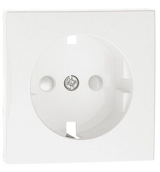 90632 TBR CENTRO SCHUKO COM OBTURADOR BRANCO