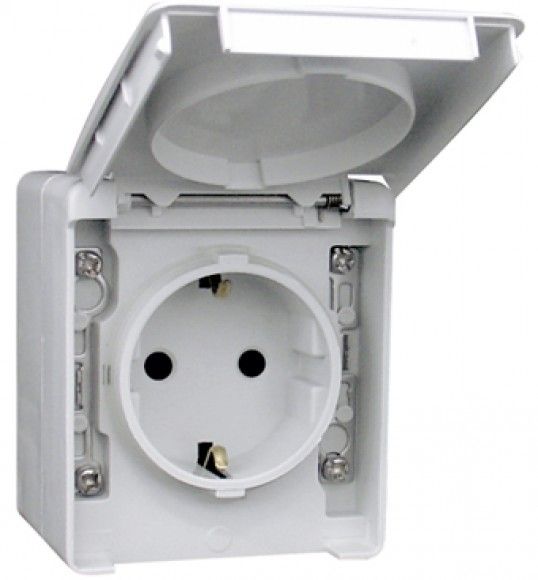 48131 CBR TOMADA SCHUKO BRANCA