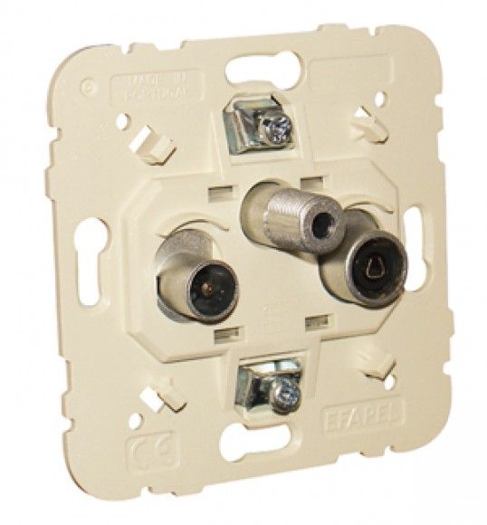 21543 Efapel TOMADA R-TV-SAT ESTRELA