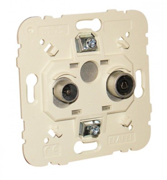 21564 Efapel Tomada R-TV passagem Mec21