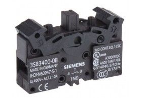 3SB3400-0B Contact block with 1 contact element, 1 NO