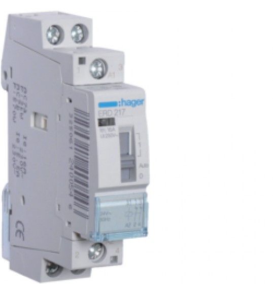 ERD217 Hager Relais de commande 16A, 2O, 24V