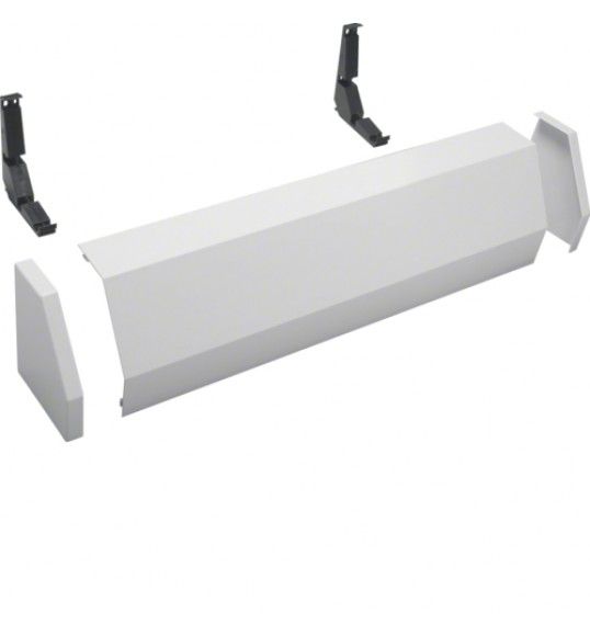 FZ443 Hager Kabelrangierkanal, 3-feldig, Wandmontage, H x B x T195 x 800 x 155mm, RAL9010