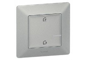 752386 Valena Life with NETATMO Centralised in/out control switch Aluminium