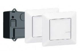 752152 Valena Life with Netatmo STAND-ALONE-SET Dimmer + Sender Farbe: Ultraweiss