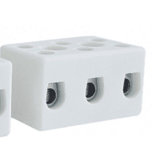 7060201303 Porcelain connector block 3x10-16mm2