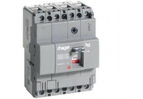 HDA033L Hager Int. aut. x160, 4P4D, 18kA, 32A, TM Fijo