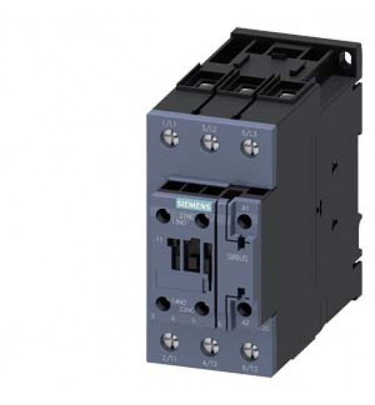 3RT2037-1AP60 Contactor, AC-3 65 A, 30 kW / 400 V 1 NO + 1 N