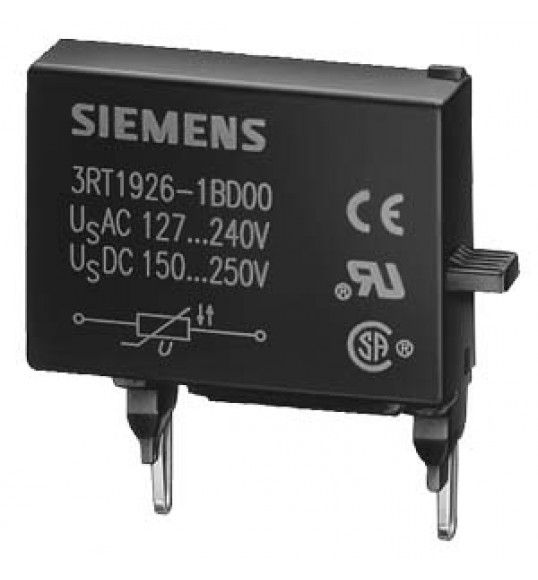 3RT1926-1BD00 varistore, AC 127 ... 240 V, DC 150 ... 250 V limitatore di sovratensione, per il mont