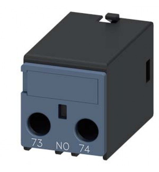 3RH2911-1BA10 Siemens Bloque de contactos auxiliares, 1 NA, circuito: 1 NA, conexin desde abajo