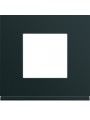 WXP0202 Hager Gallery Abdeckrahmen 2M 1-fach schwarz