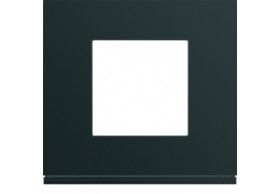 WXP0202 Hager Gallery Abdeckrahmen 2M 1-fach schwarz