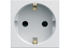 WXF160B Hager Gallery Schuko-Steckdose 2M wei?