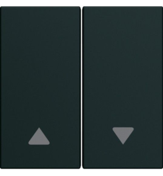 WXD300N Gallery 2M rocker shutters switch, black