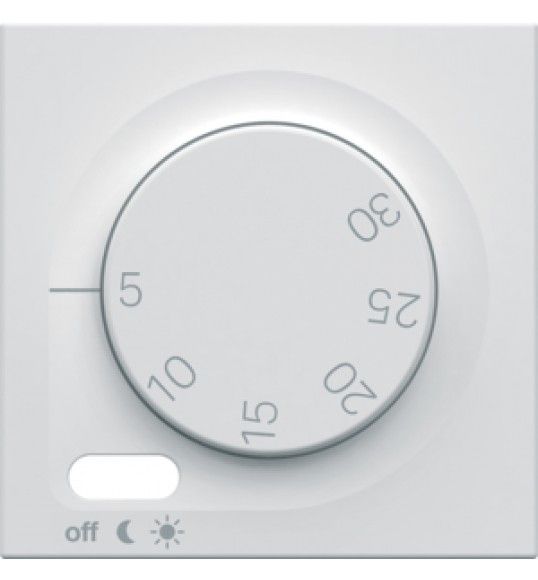 WXD315B Gallery 2M rocker thermostat, White