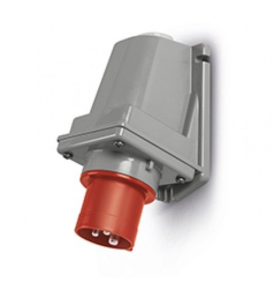 240.3296RV APPLIANCE INLET 3P+E IP44/IP54 32A 6h 380-415V AC