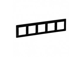 754255 Valena Life 5-fach Rahmen Farbe: Schwarz