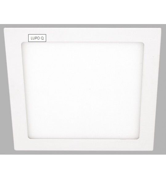 60200420901 DOWNLIGHT LUPO SQUARE   9W 4200K WHITE