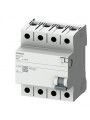 5SV5344-0 Siemens Interruttore differenziale, a 4 poli, tipo AC, In: 40A, 30 mA, Un AC: 400V