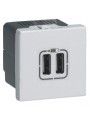 278594L Legrand MOSAIC 2 X USB (A+A) 2,4A BRAN 278594L Legrand MOSAIC 2 X USB (A+A) 2,4A BRAN