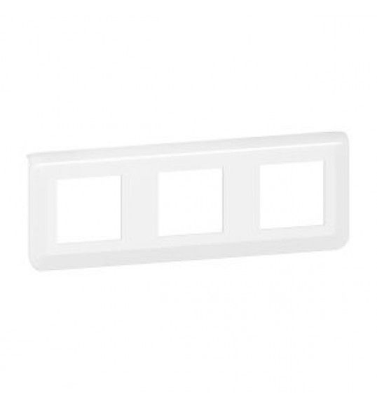 277806L Legrand MOSAIC QUAD.TRIPLO HORZ. BRANC
