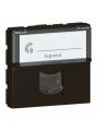 079165L Legrand MOSAIC RJ45 CAT.6 FTP 2MD PRET