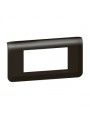 079054L Legrand Mosaic Rahmen 4-modulig, horizontal Farbe: Schwarz 079054L Legrand Mosaic Rahmen 4-modulig, horizontal Farbe: Schwarz