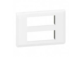 078836L Legrand Plate 2x6 modules Mosaic white