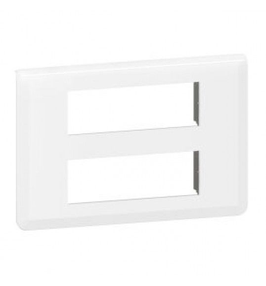 078836L Legrand MOSAIC QUADRO 2 X 6MD BRANCO