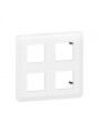 078838L Legrand Plate 2x2x2 modules Mosaic white 078838L Legrand Plate 2x2x2 modules Mosaic white