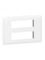 078836L Legrand MOSAIC QUADRO 2 X 6MD BRANCO