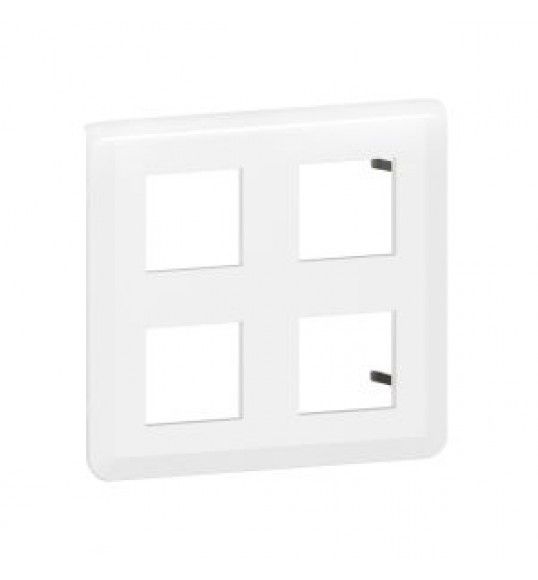 078838L Legrand Plate 2x2x2 modules Mosaic white