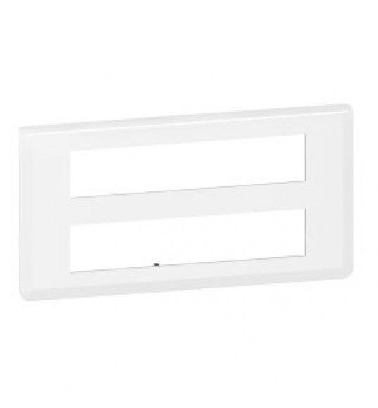 078828L Legrand Plate 2x10 modules Mosaic white