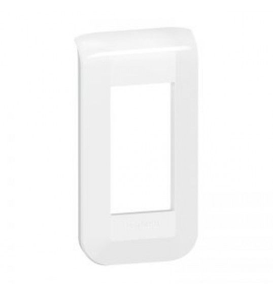 078801L PLAQUE 1M 1/2 POSTE BLANC