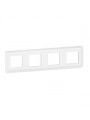 078808L Legrand Mosaic Rahmen 4x2-modulig, horizontal Farbe: Ultrawei? 078808L Legrand Mosaic Rahmen 4x2-modulig, horizontal Farbe: Ultrawei?