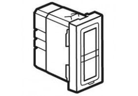 078552 Legrand Prmosaic Voyant Dble 1M 12-48V