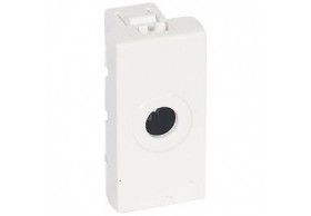077552 Legrand Mosaic Kabelauslass 8mm 1-modulig Farbe: Ultrawei?