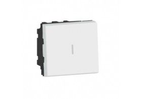 077063L Legrand Bipolar switch EasyLed 20AX 2mod. Mosaic WH