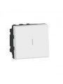 077063L Legrand Bipolar switch EasyLed 20AX 2mod. Mosaic WH 077063L Legrand Bipolar switch EasyLed 20AX 2mod. Mosaic WH
